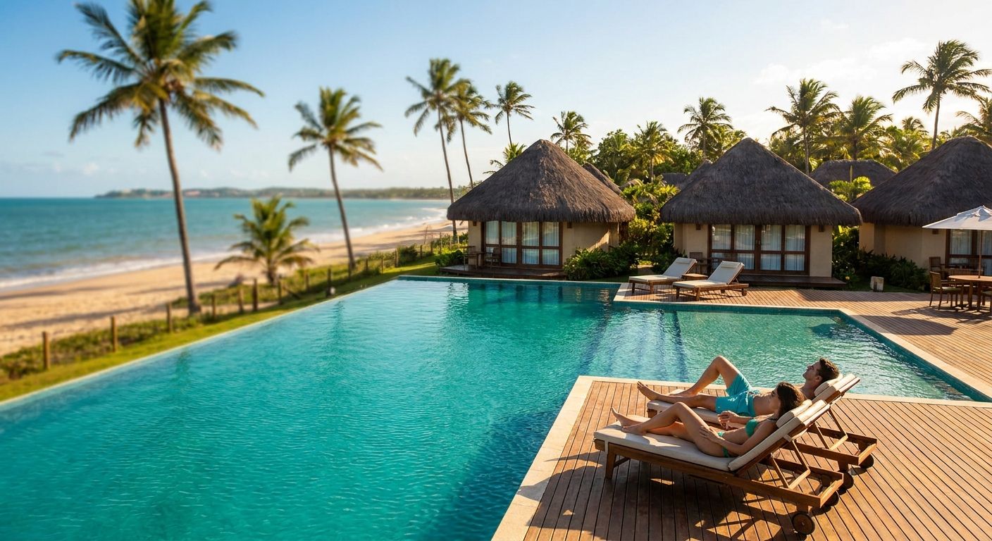 Best beachfront hotels in Porto Seguro for a beach vacation