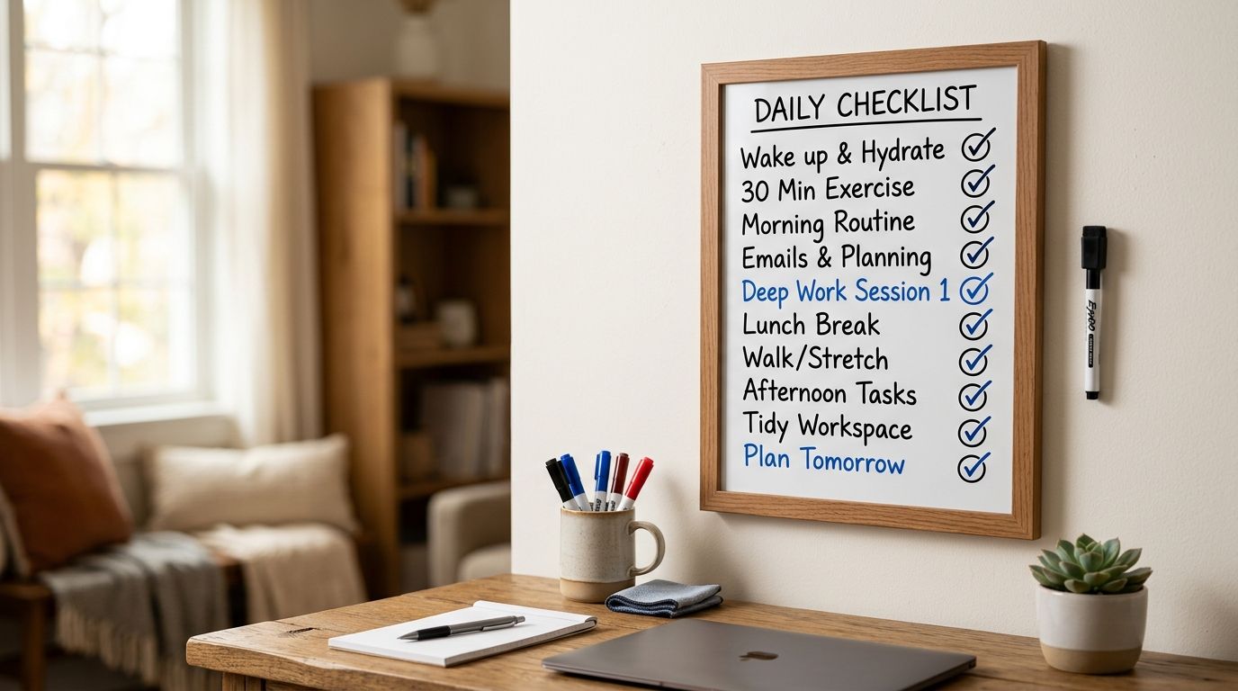 How to turn your checklist into a reusable dry-erase board