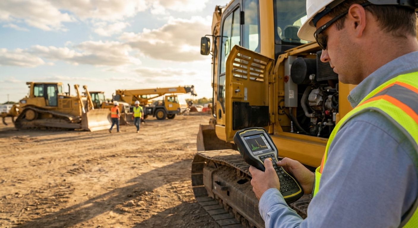 GPS tracker sweeps for construction and equipment fleets