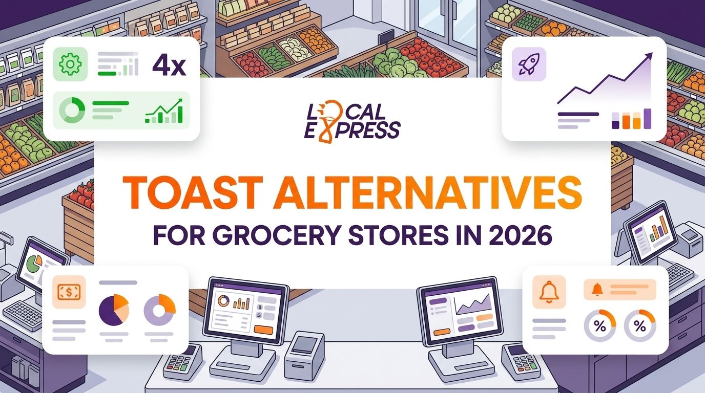 Toast alternatives for grocery stores in 2026