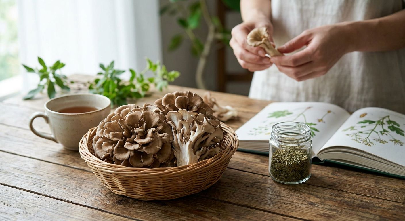 Maitake dla równowagi hormonalnej kobiet