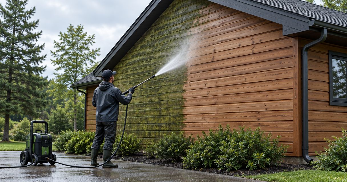 Is algae removal from siding permanent, or does it come back?
