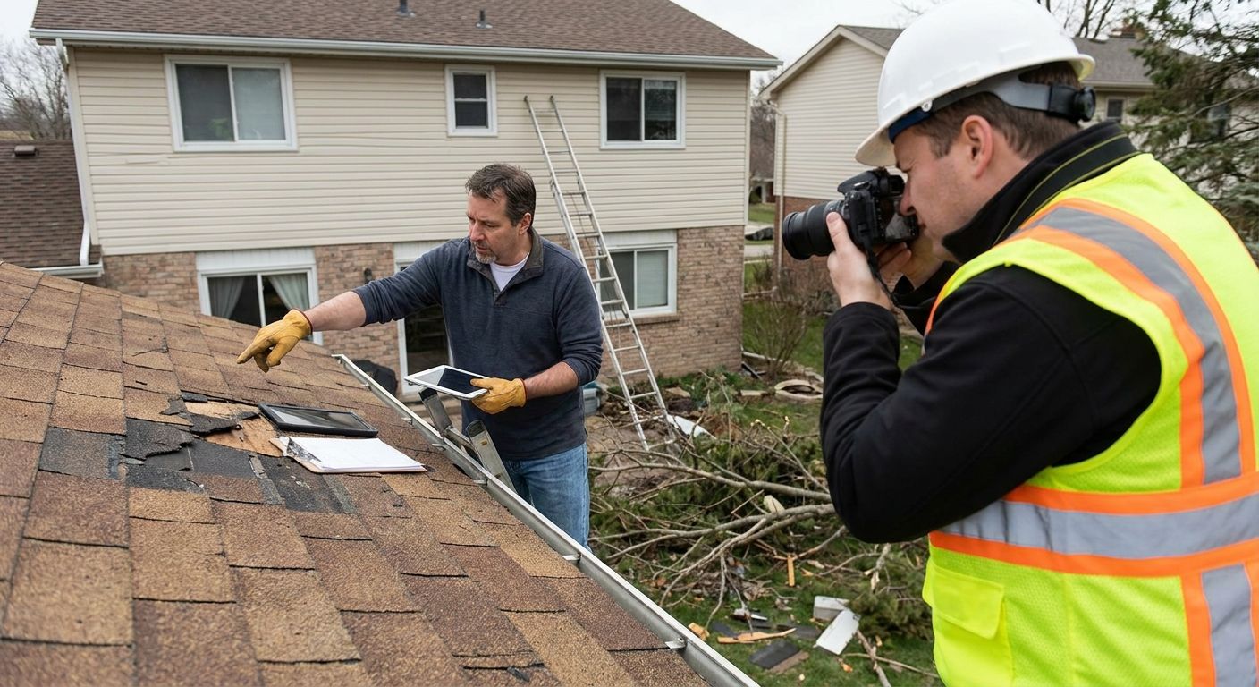 How to file a roof insurance claim after storm damage