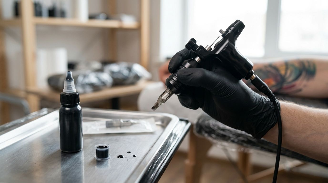 How to connect Intenze ink to a rotary machine for saturation