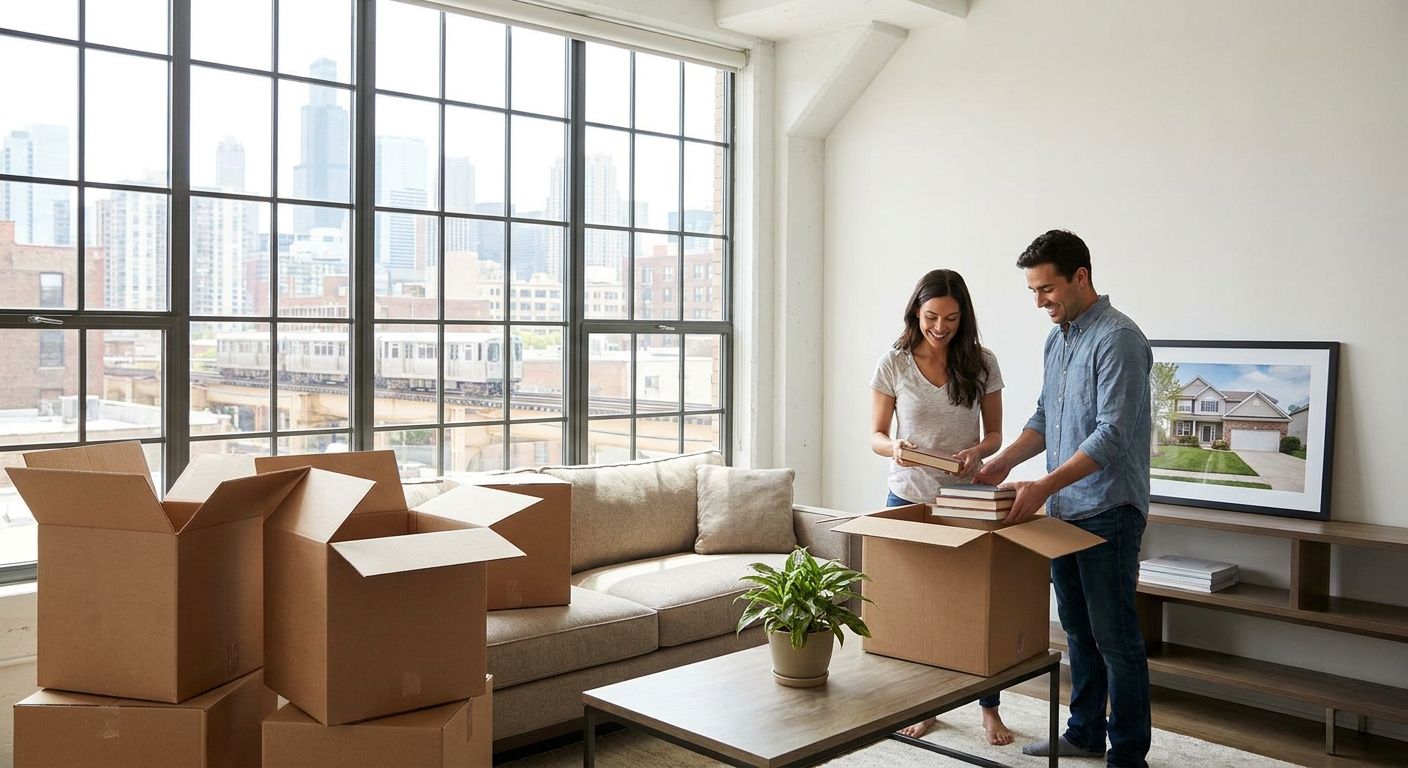 How to transition from a house to an apartment in Chicago