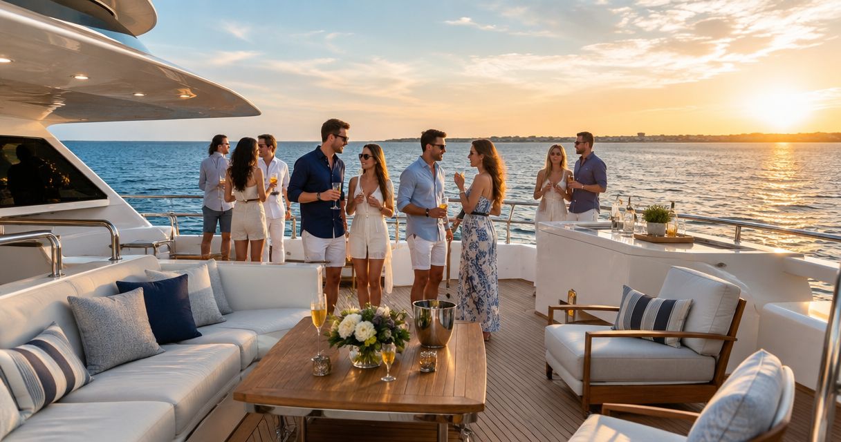 Best party yachts in the Hamptons ranked by guest capacity