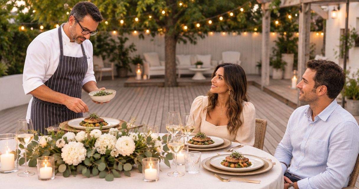 How to hire a private chef in Dallas for an at-home dinner