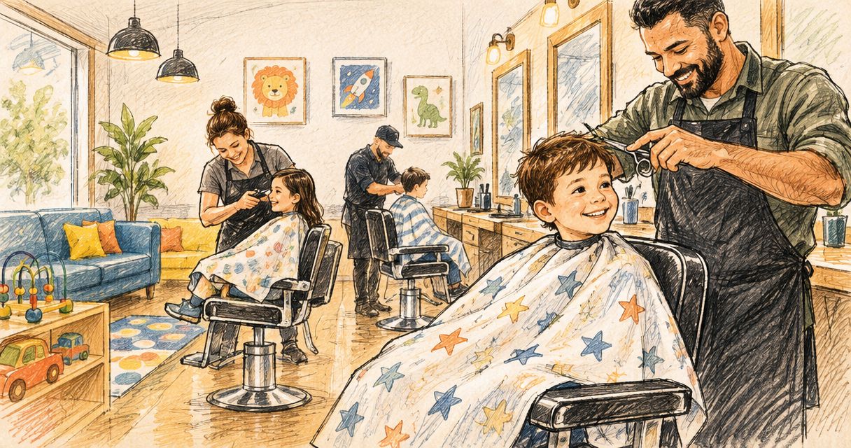 Best barbershops for kids haircuts near me