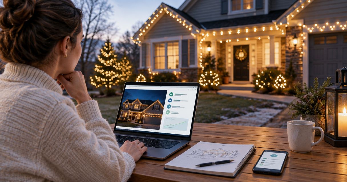 HOA design approval to installed christmas lights: 2026 workflow