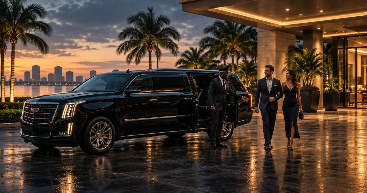 What to confirm before booking a chauffeured limo in West Palm Beach