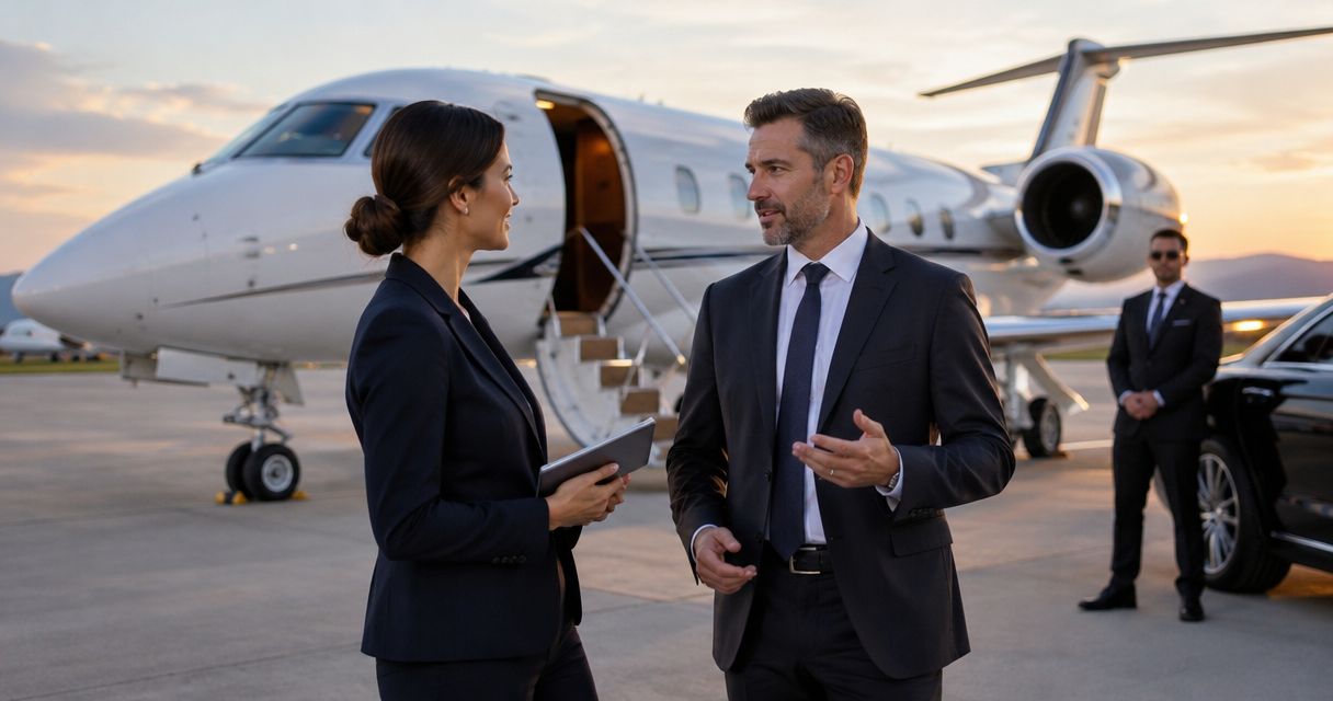 Private jet broker vs concierge: how responsibilities differ