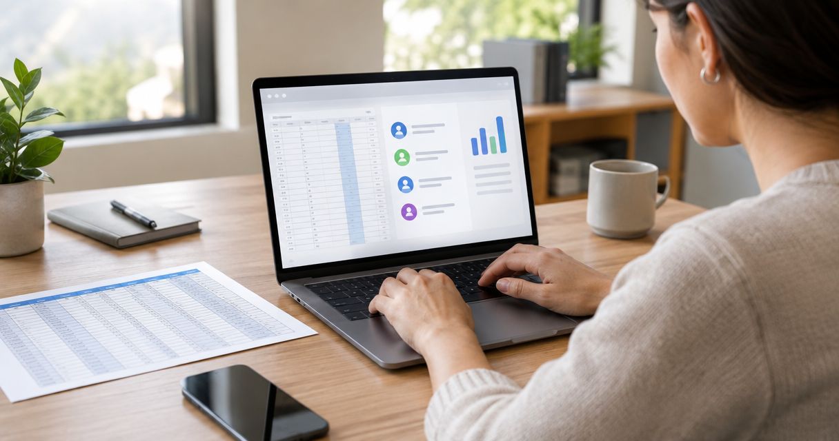 How much data can I import into a CRM from a spreadsheet?