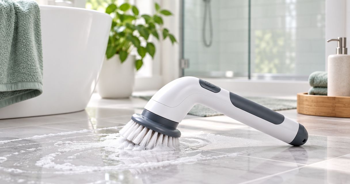 Is a cordless spin scrubber worth it for bathroom cleaning?