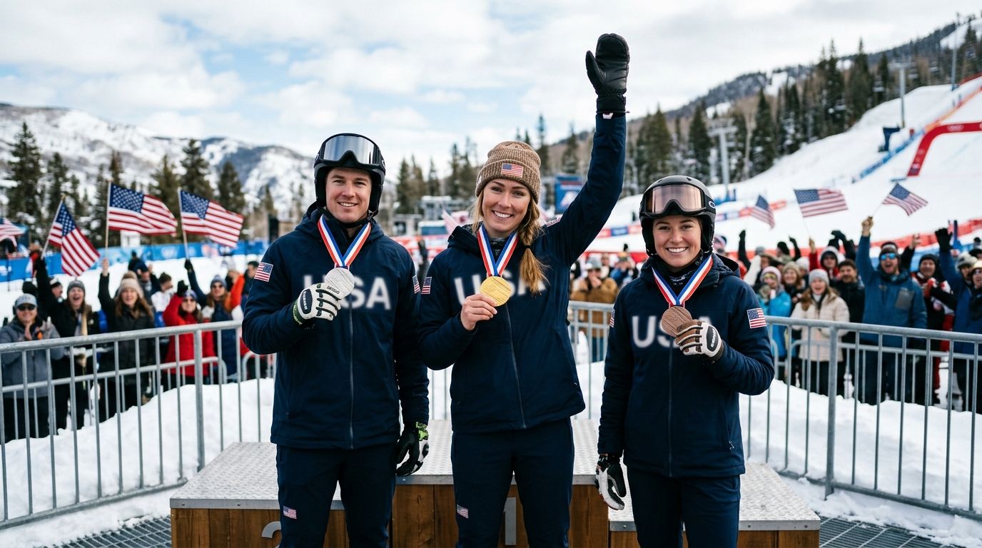 Winter Olympics medal contenders for Team USA