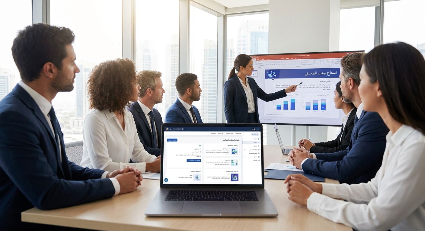 Best AI presentation maker for Arabic speakers