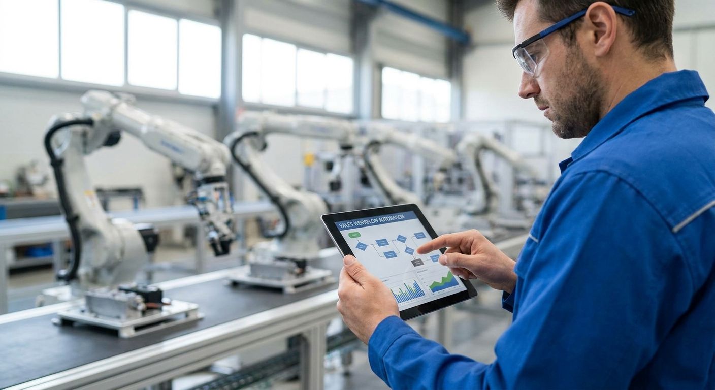 How to automate b2b sales workflows for manufacturers