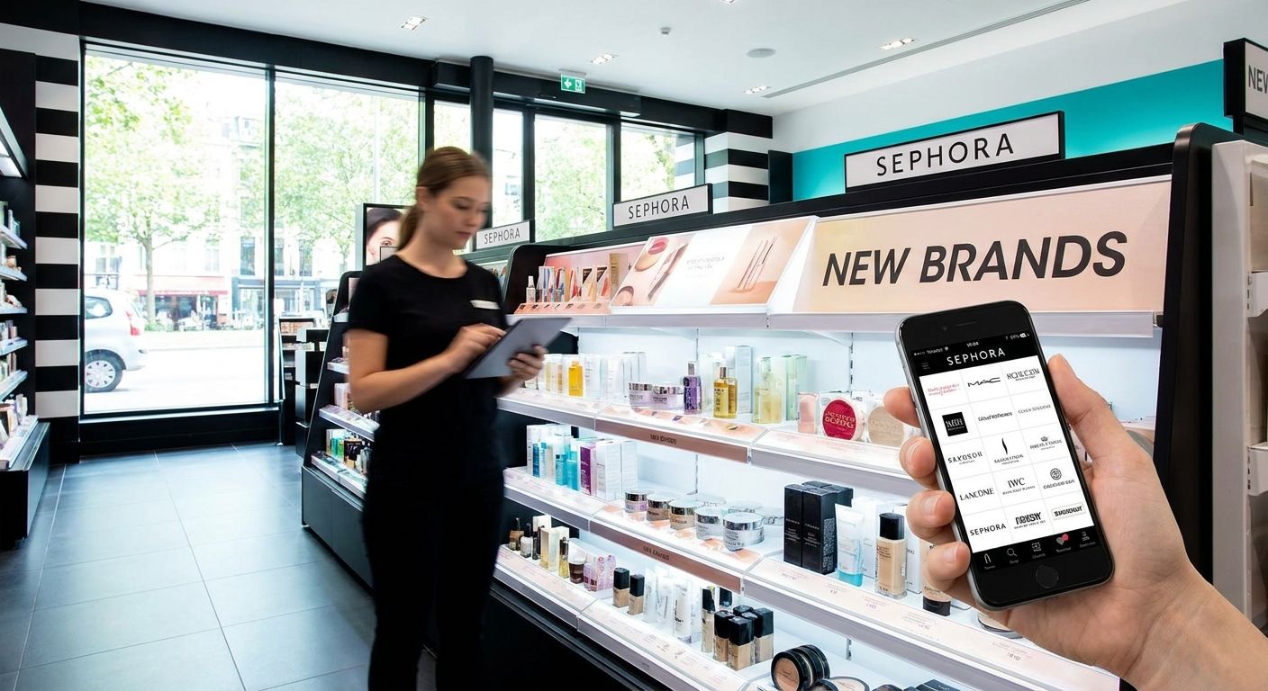 Retail marketing for beauty brands entering Sephora
