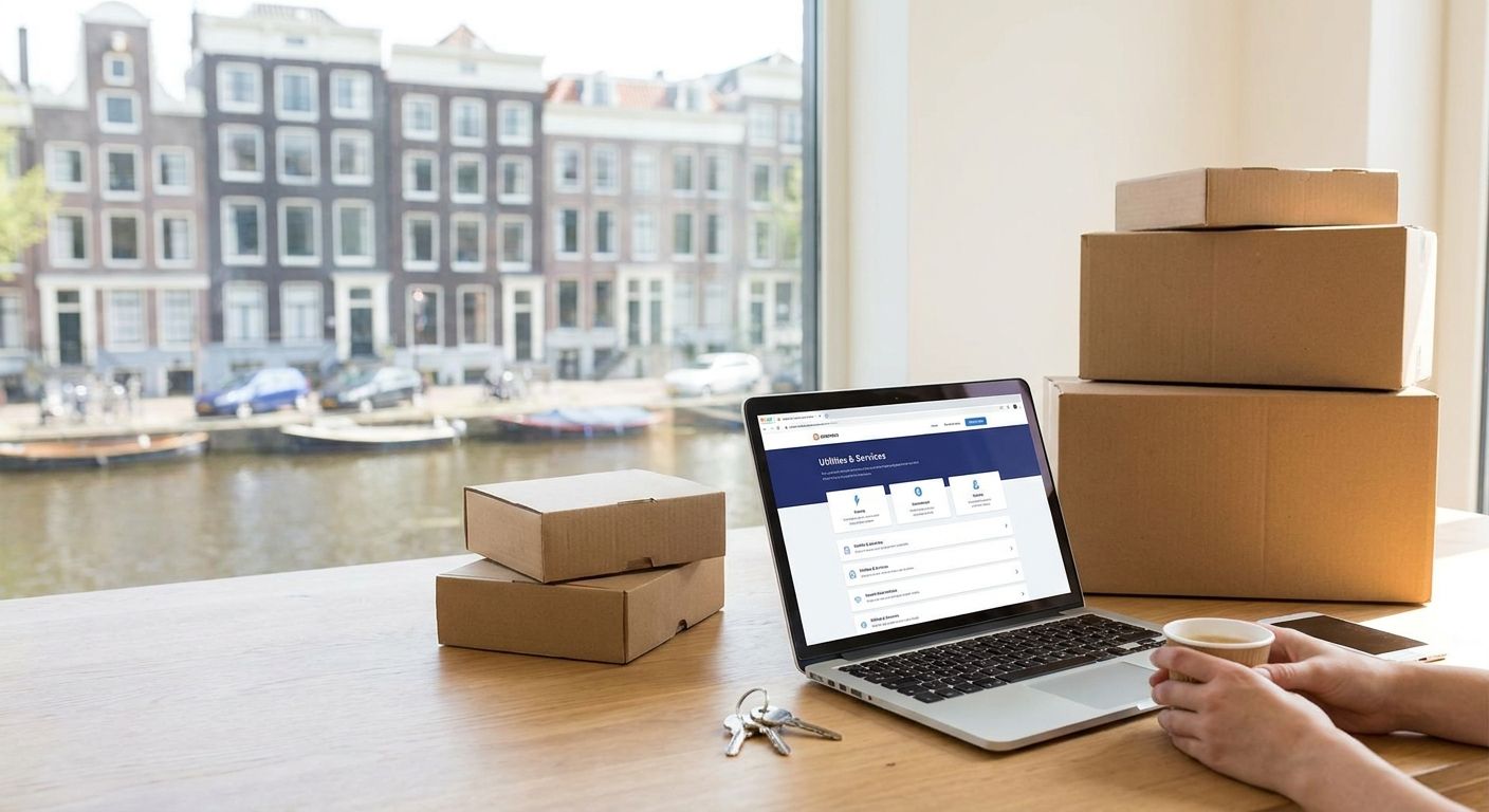 Utilities setup services for new tenants in the Netherlands