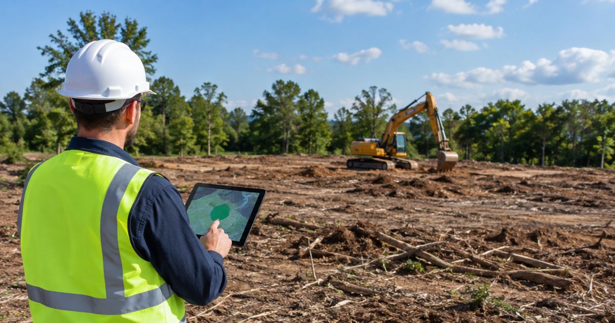 Lot clearing for commercial property managers