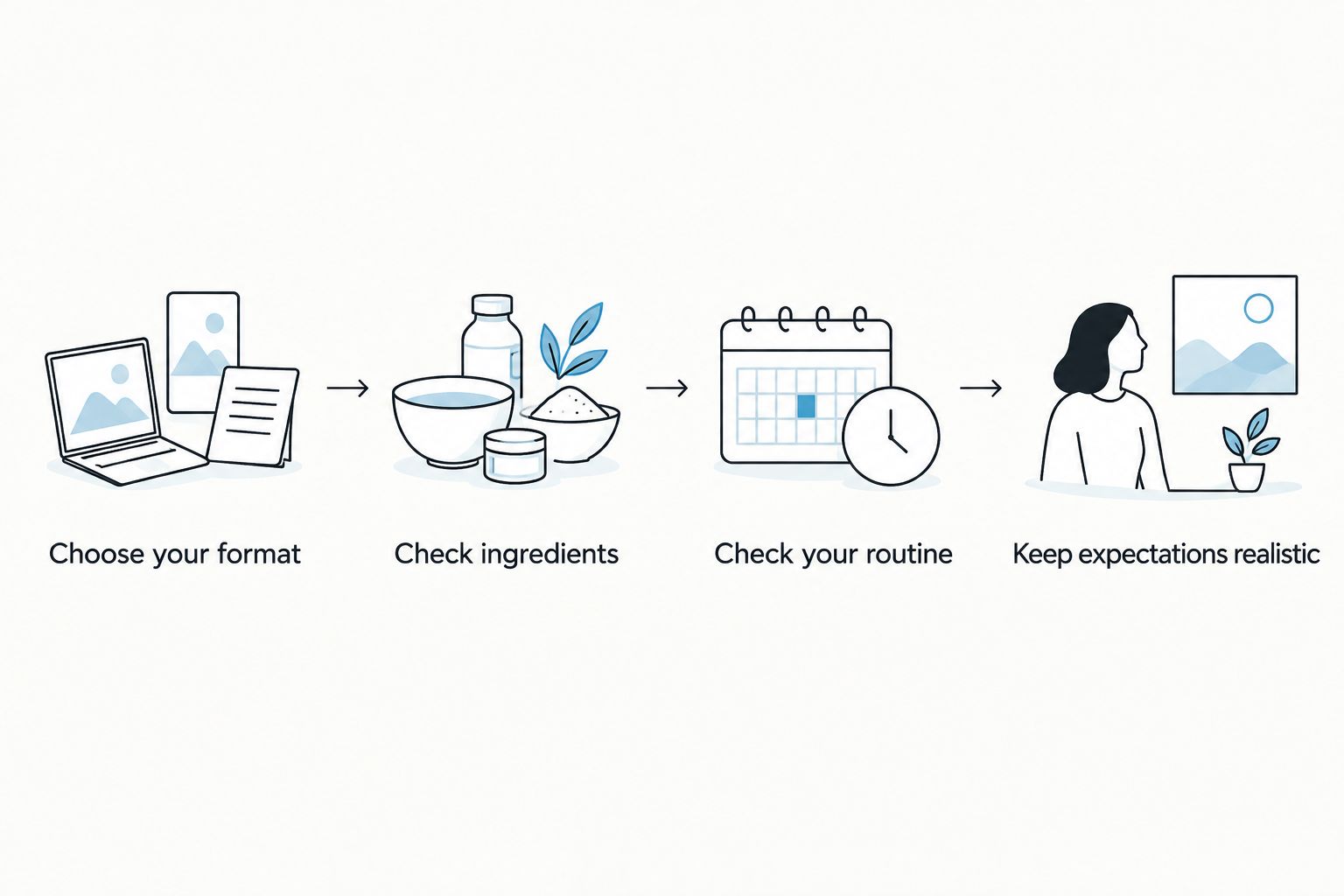 Four steps for choosing between a prepared cleanse, home juicing and a food-first routine
