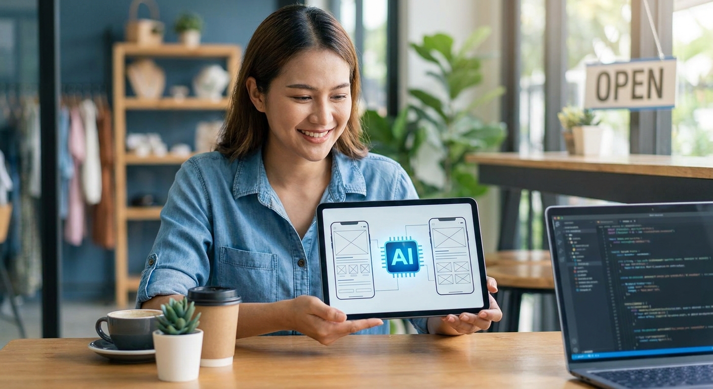 Build an app with AI for your small business