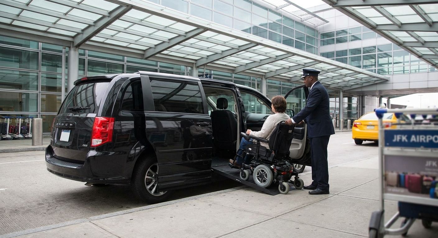 Wheelchair accessible car service for NYC and NJ airports