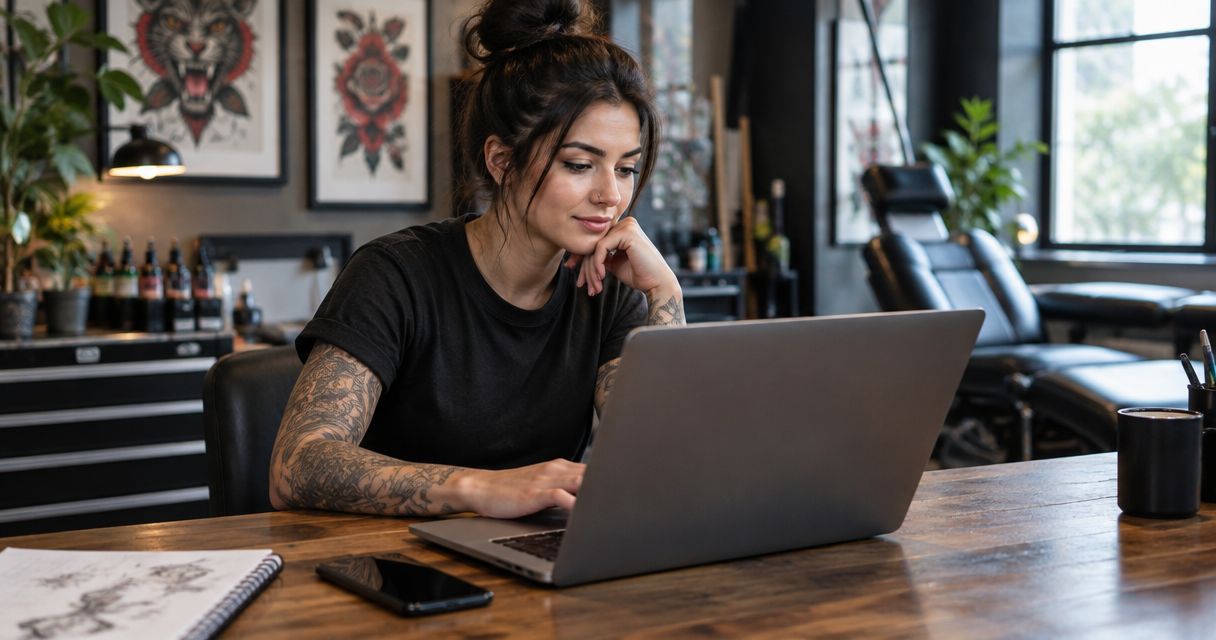 How much does a tattoo shop website cost?