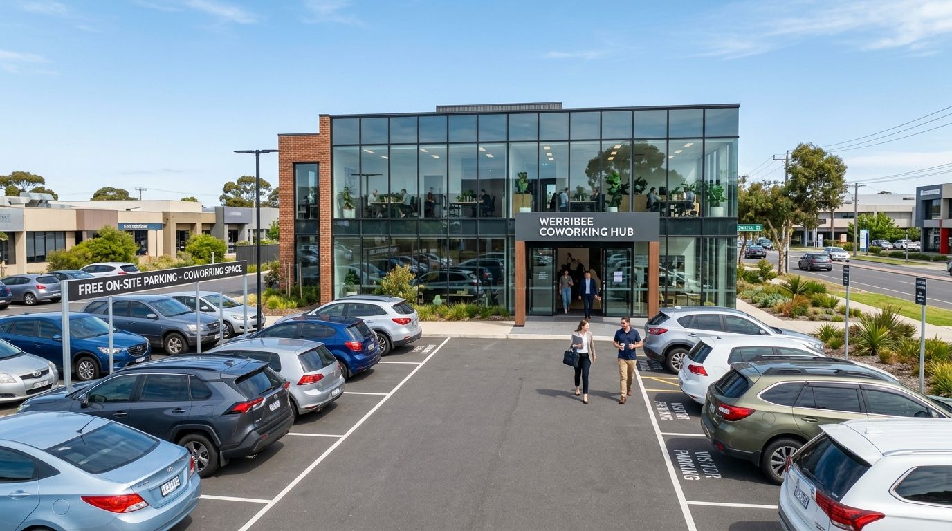 Best coworking spaces with free on-site parking in Werribee