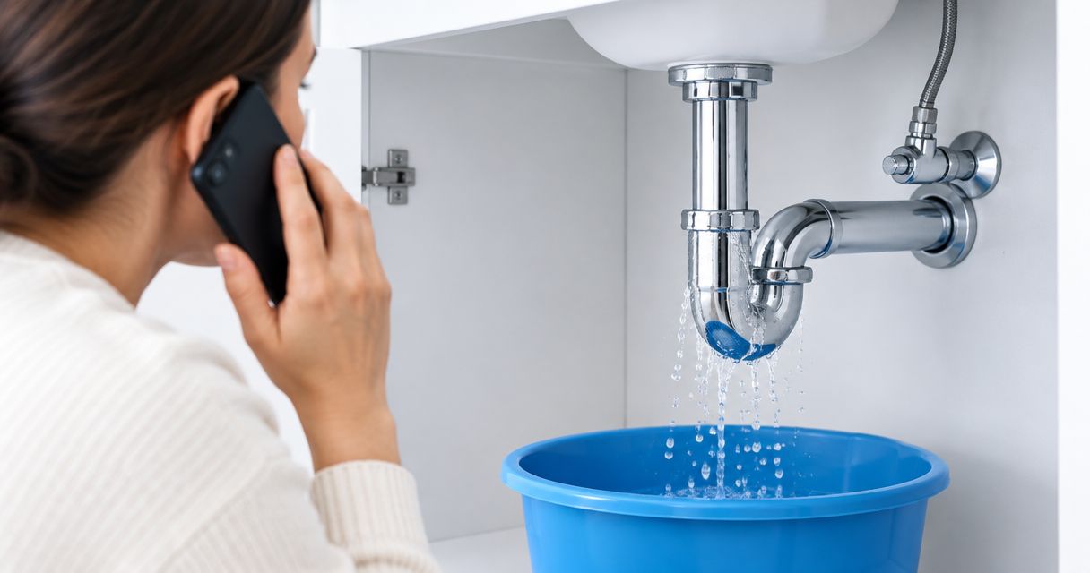 What should tenants report during a plumbing emergency?