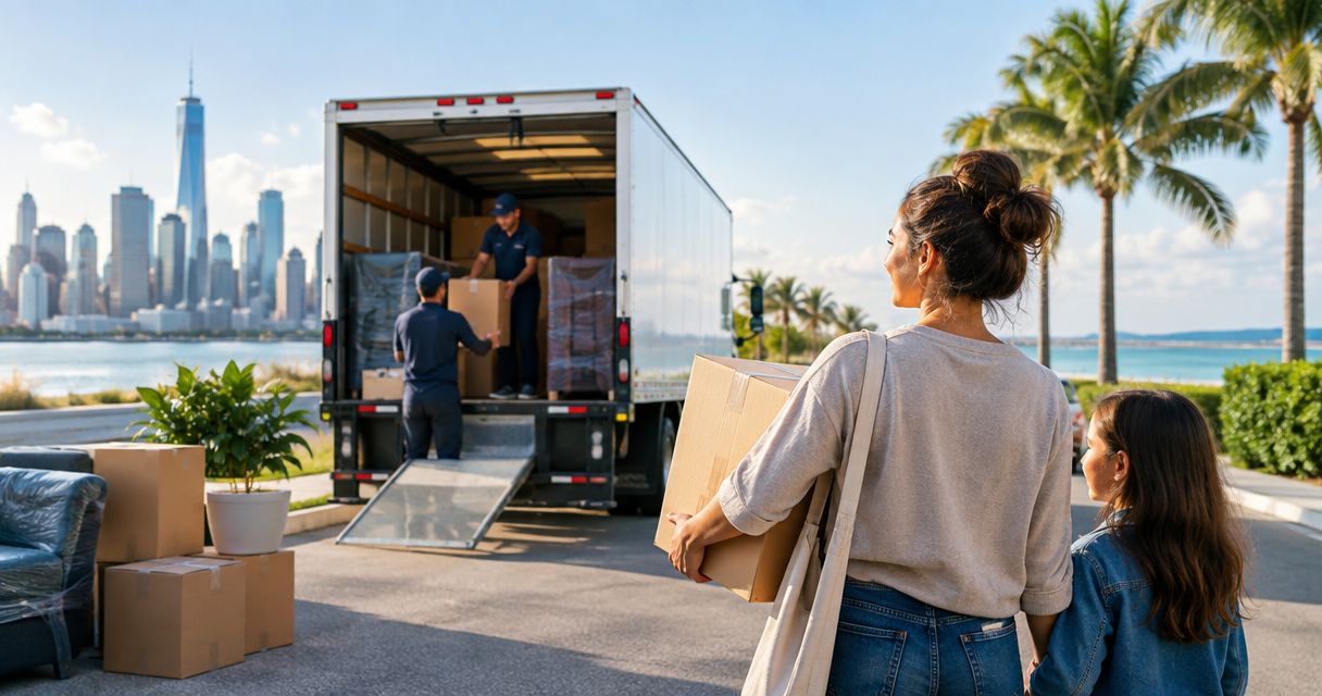 Best long-distance moving options from NY to Florida 2026