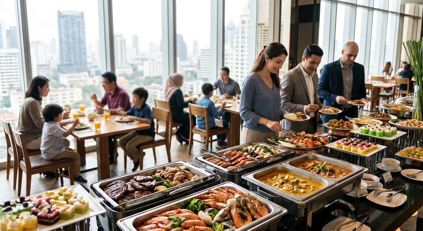 Best halal buffet restaurants in Bangkok