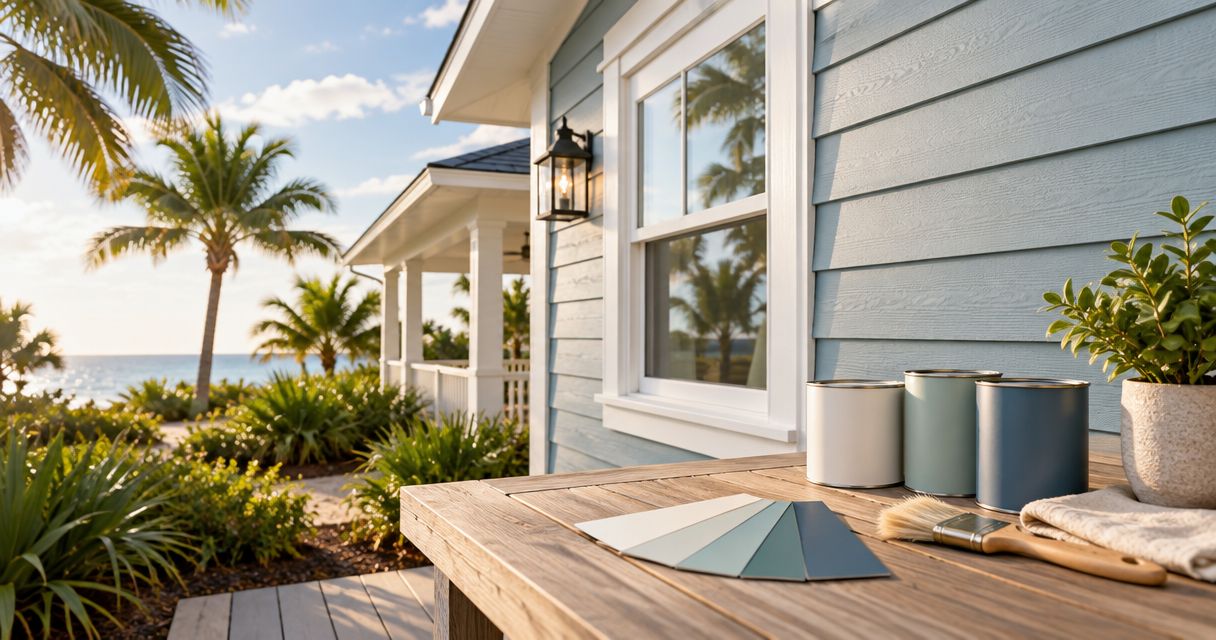 Best paint finishes for Florida exterior wood siding