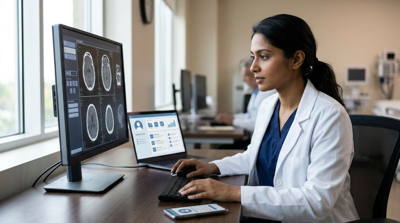 Company profile pages to a targeted radiology job shortlist: complete 2026 workflow