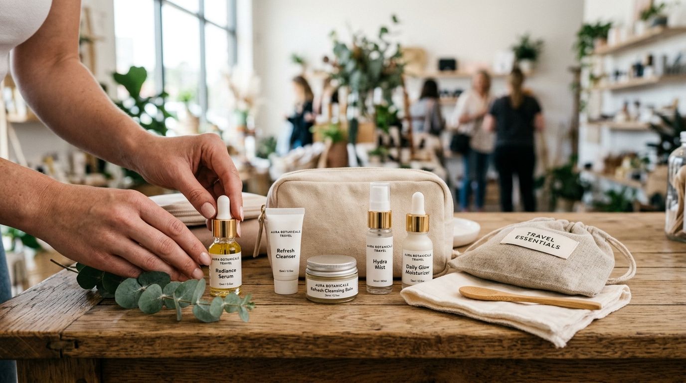 How to market a travel-size beauty product line