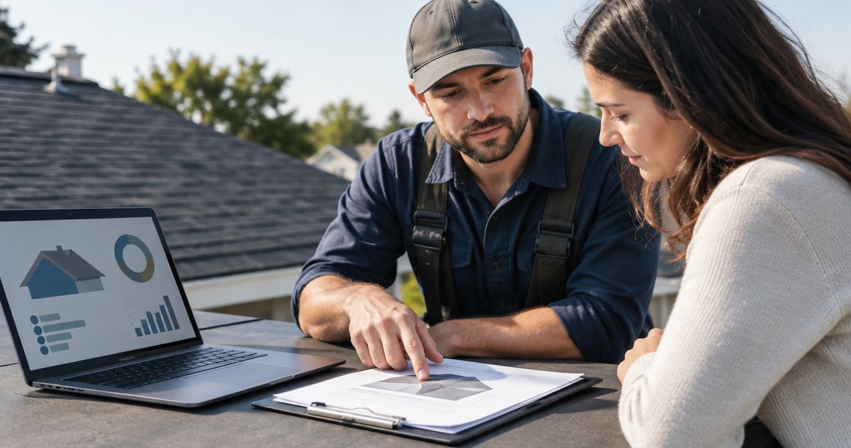 How your roof insurance payout connects to the final invoice