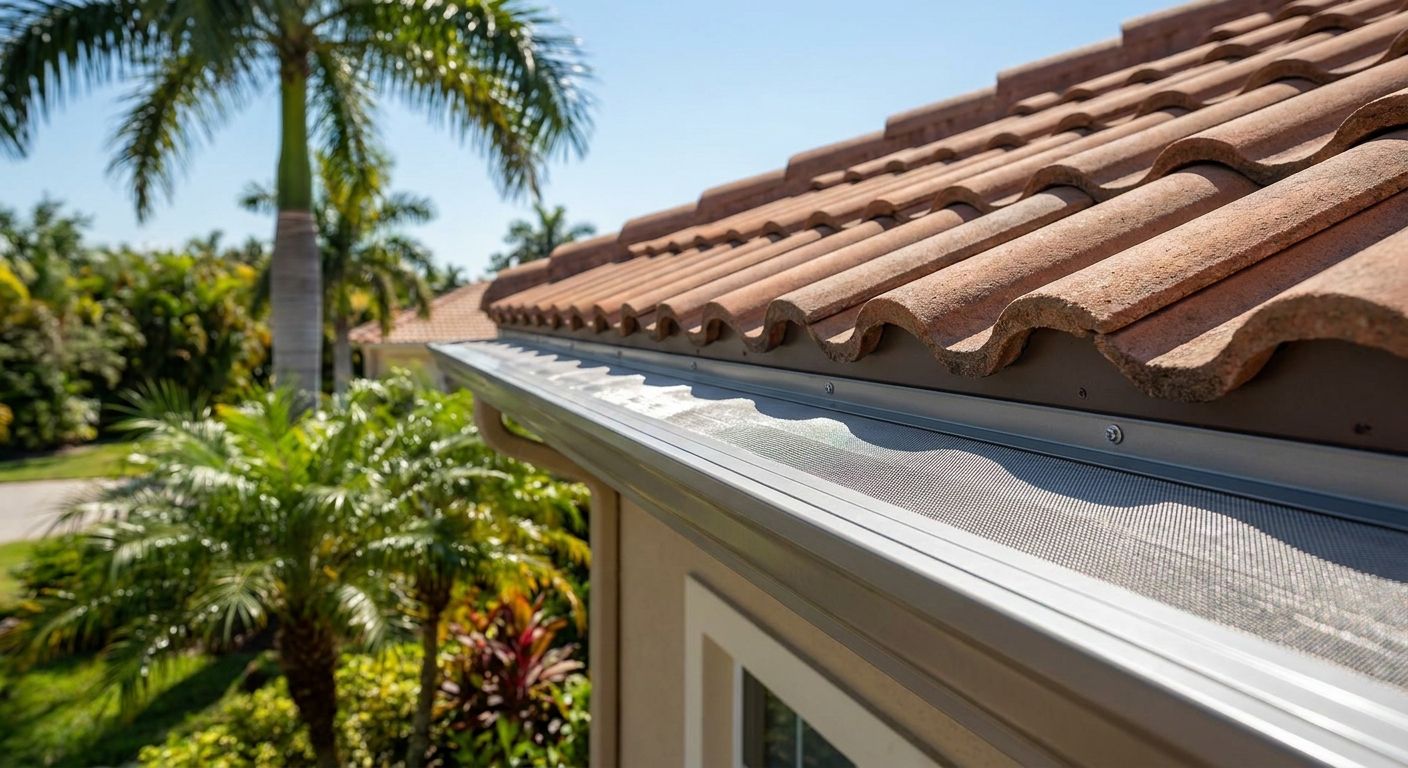 Gutter guards for Fort Myers homes