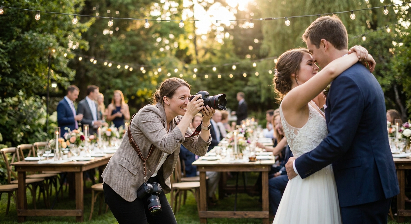 Wedding photography for backyard weddings