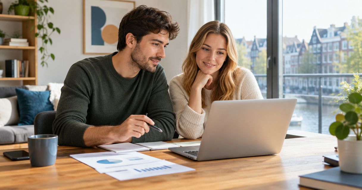 How much does a guarantor service cost for renting in the Netherlands?