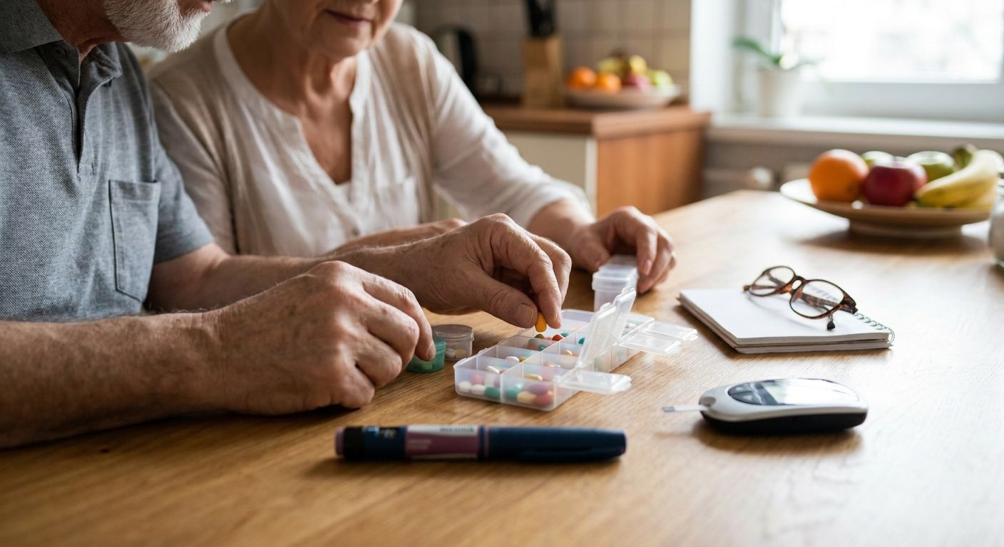 Medication management for seniors with diabetes