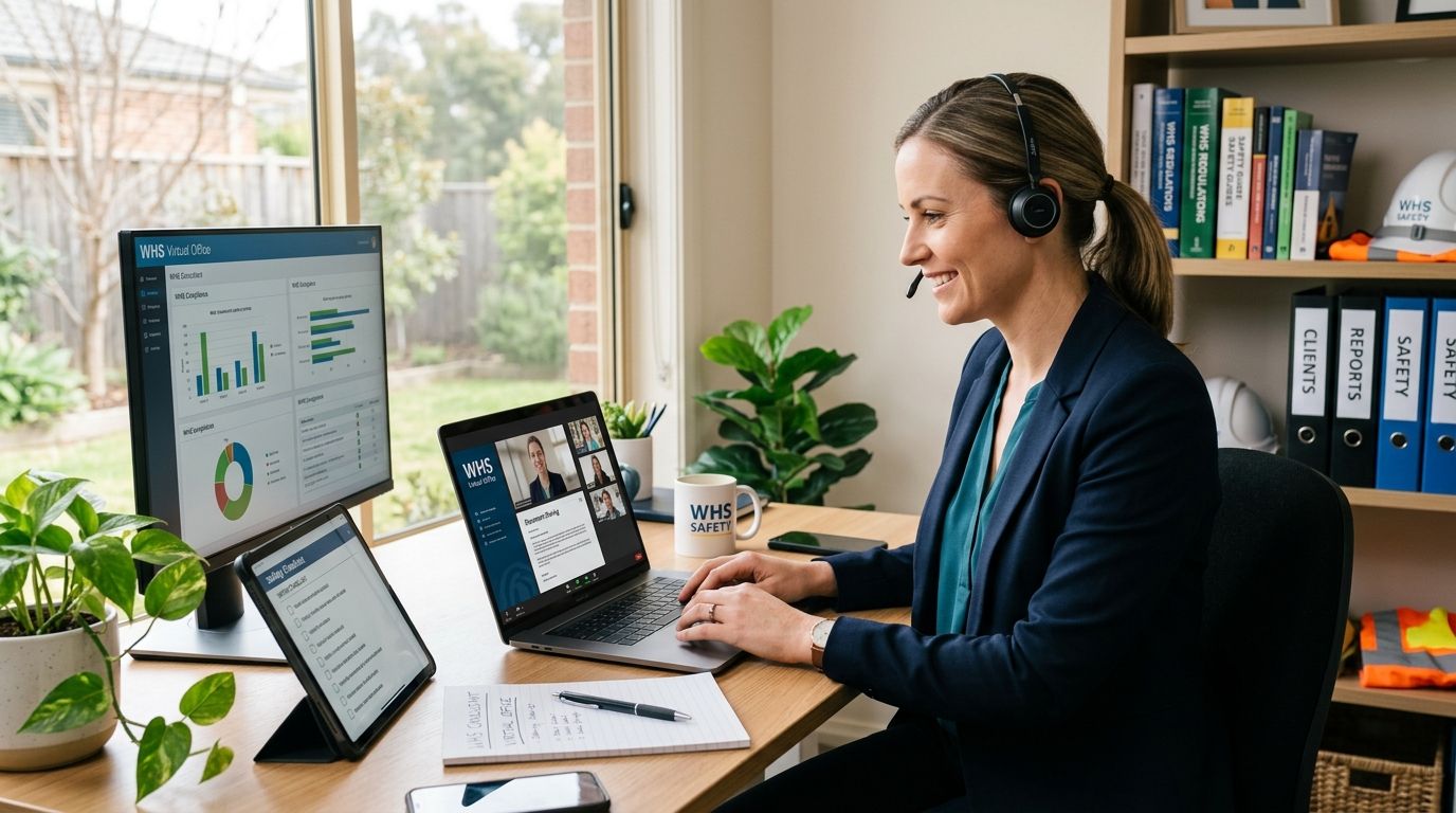 Virtual office for workplace health and safety consultants