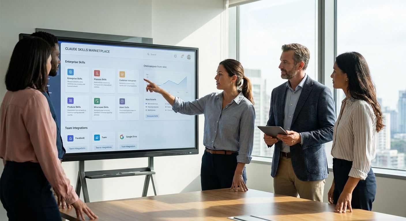 Claude skills marketplace for enterprise teams