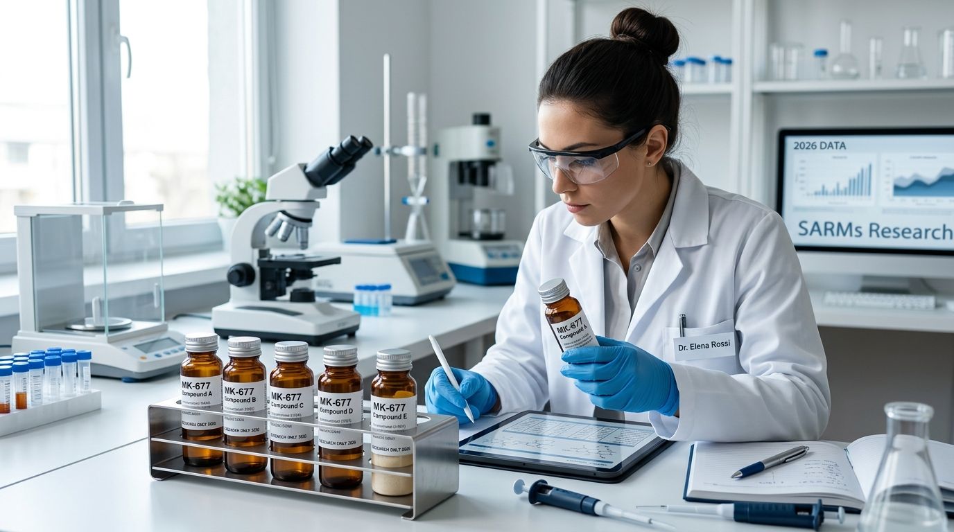 Best MK-677 research compounds compared in 2026