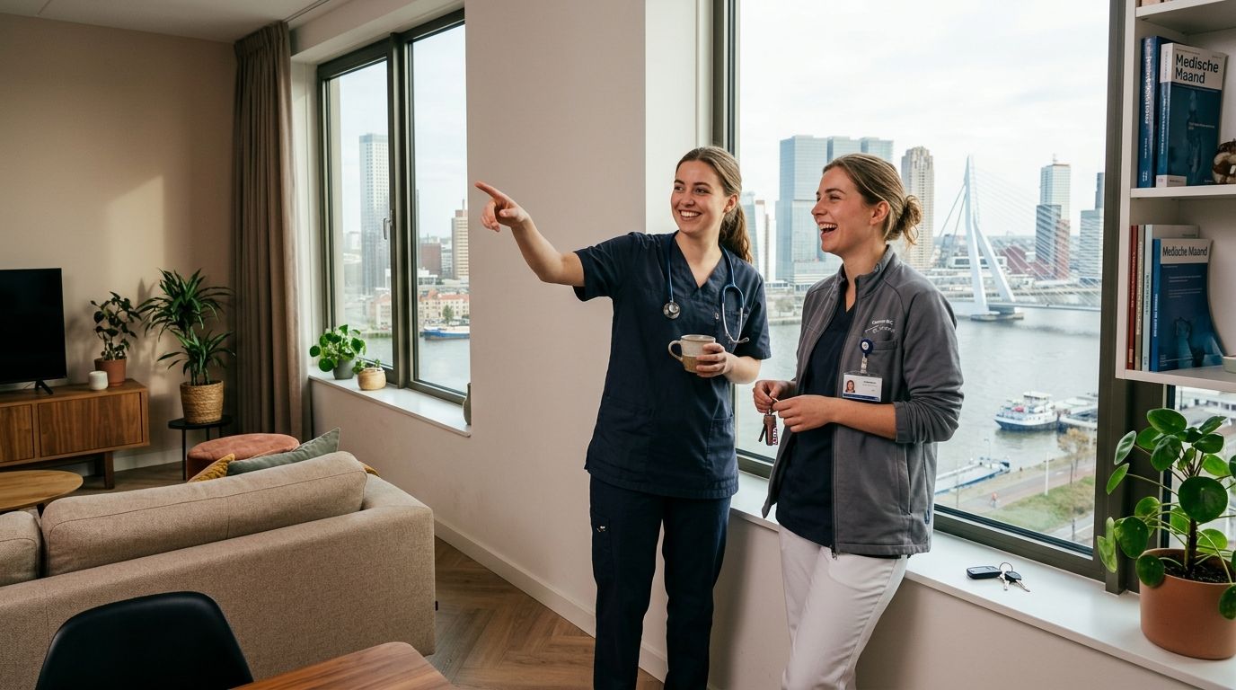 Apartments for rent in Rotterdam for medical professionals