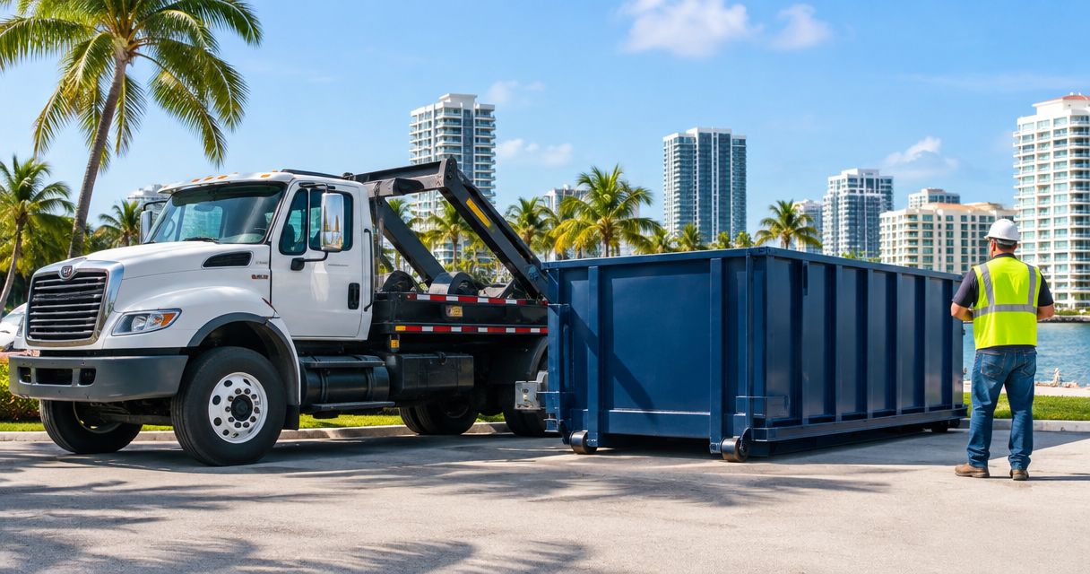 Best dumpster rental companies in Fort Lauderdale 2026