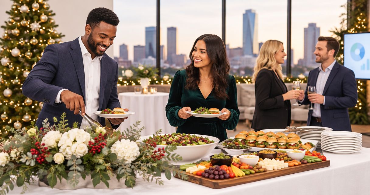 Best corporate catering options for a Fort Worth holiday party