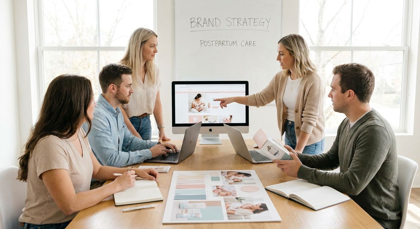 Marketing agency for postpartum care brands