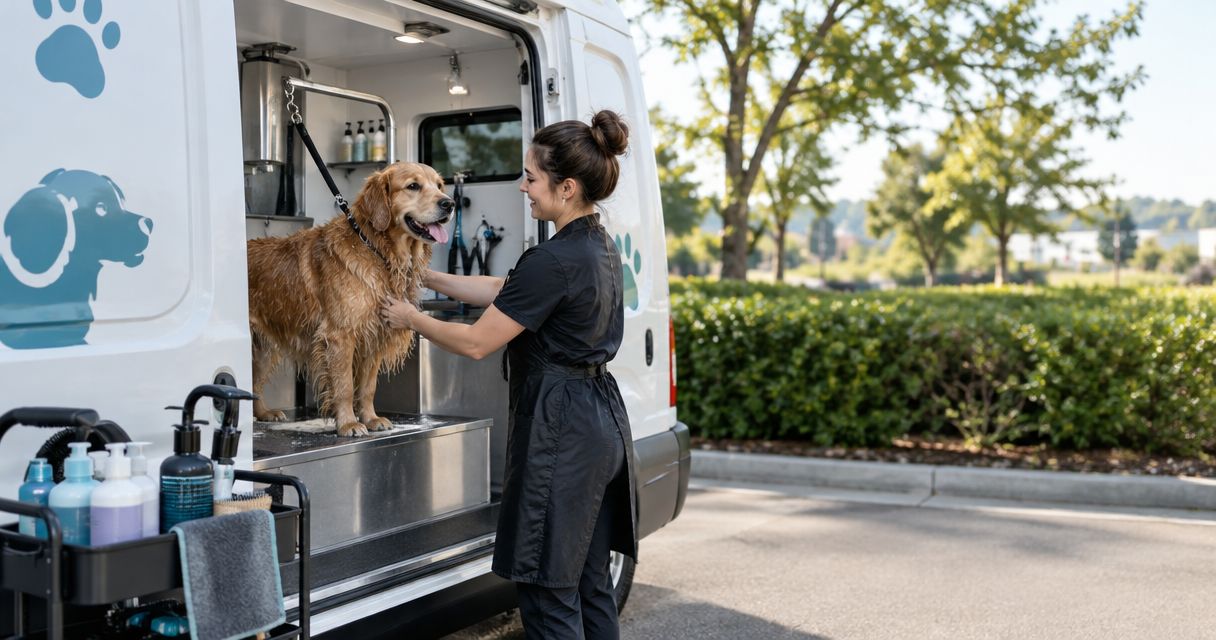 Mobile dog grooming add-on prices 2026