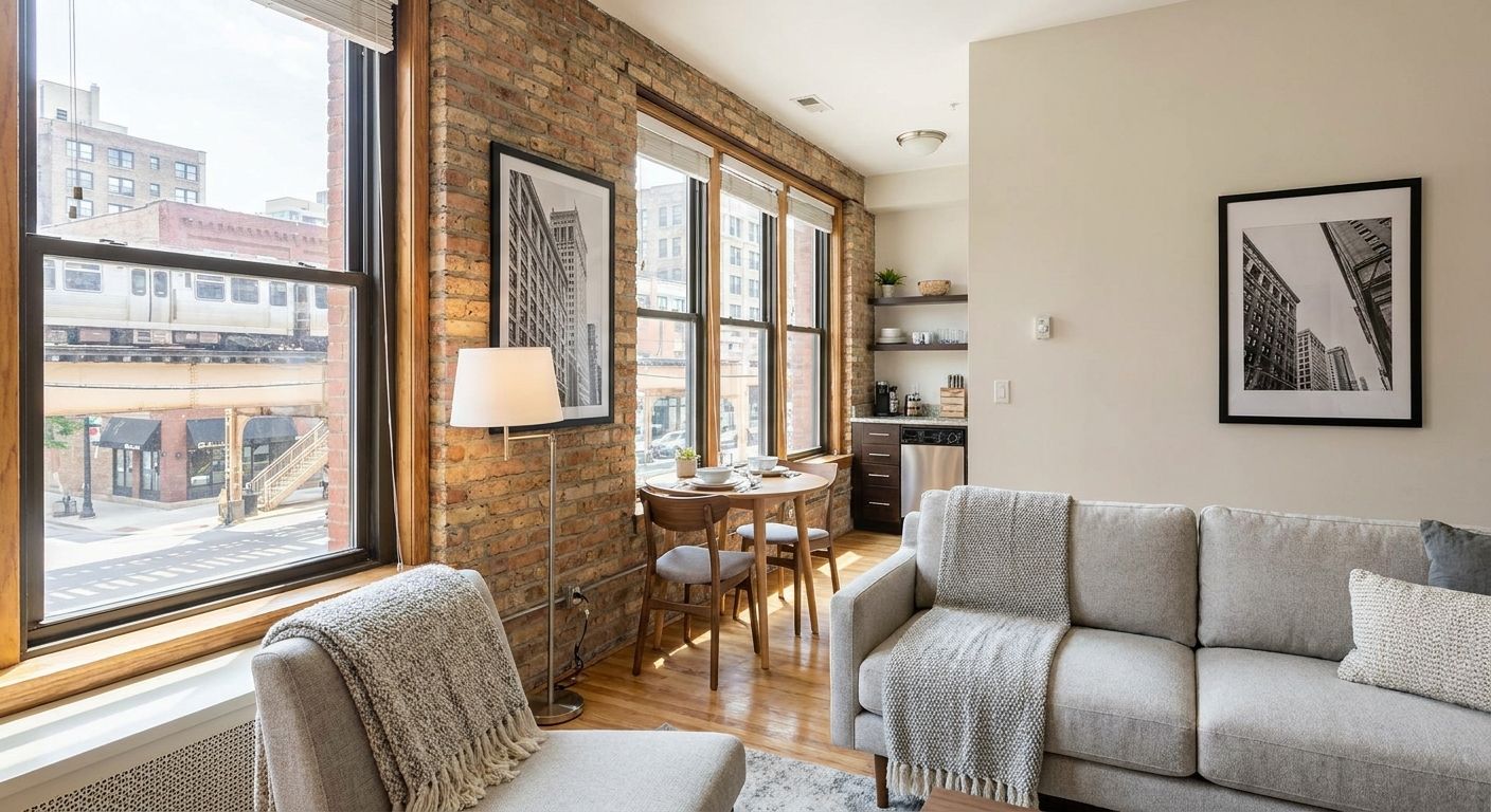 How to furnish a studio apartment in Chicago