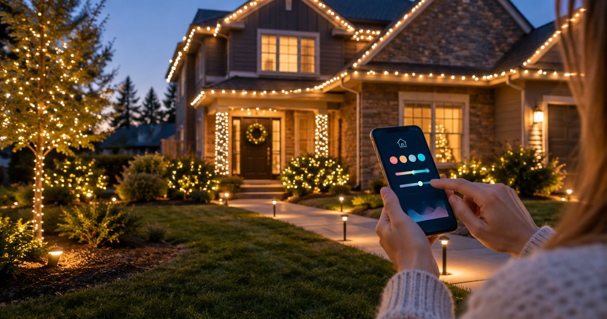 Connect holiday lighting to your existing landscape lighting system