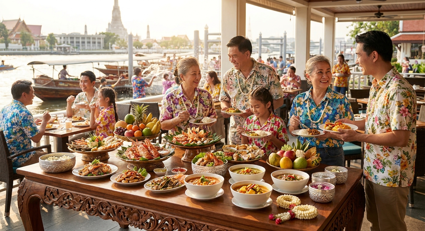 Best Songkran family buffet in Bangkok